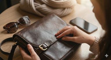 علت پوسته پوسته شدن کیف چرم و راه‌های پیشگیری
